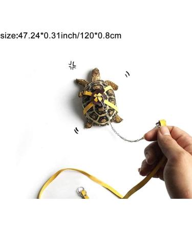 Leather Harness Strap for Tortoise Adjustable Small Pet Harness Reptile Leash Turtle Leash Pet Walking Lead - Buy Online on SooperMarket.com
