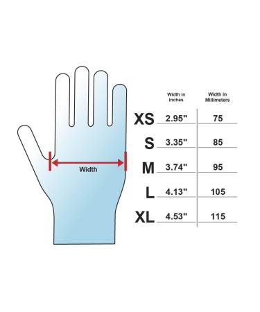 Adenna Phantom 6 mil Powder-Free Latex Gloves - Black, Medium, 100/Box - Buy Online on SooperMarket.com