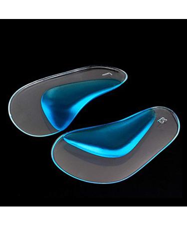 Silicone Gel Arch Support Insoles for Plantar Fasciitis - 2 Pairs for Men & Women - Buy Online on SooperMarket.com