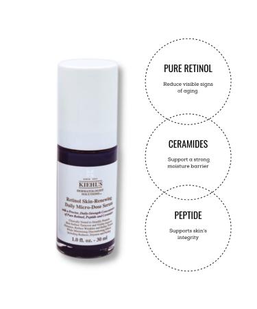 Kiehl's Retinol Skin Renewing Daily Serum - 1 oz - Buy Online on SooperMarket.com