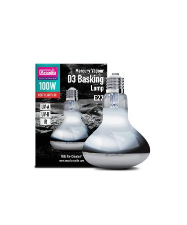 Arcadia D3 UV Basking Lamp 100W