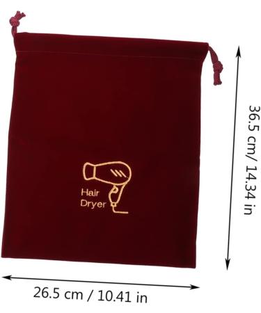 MUSISALY 4pcs Storage Bag Hair Dryer Case Tote Bag for Travel Blow Dryer Travel Bag Drawstring Bags Fabric - Buy Online on SooperMarket.com