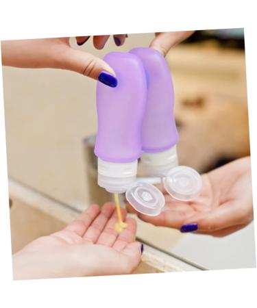minkissy 4 Travel Shampoo Bottle Refillable Lotion Container Refillable Lotion Bottle Empty Travel Tube Small Shampoo Dispenser Empty Shampoo Tube Toiletries Dispenser Travel Size Portable - Buy Online on SooperMarket.com