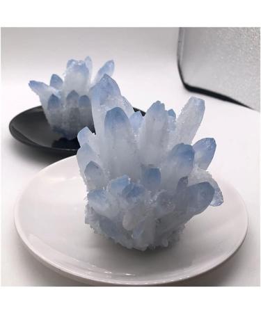 1pc Natural Blue Crystals Quartz Cluster Freeform Reiki Stones Room Home Office Aquarium Decoration Accessories Gemstone Home Collections (Size : 460-560g) - Buy Online on SooperMarket.com