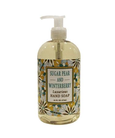 Greenwich Bay Trading Company Holiday Collection: Sugar Pear & Winterberry 16oz Hand Soap
