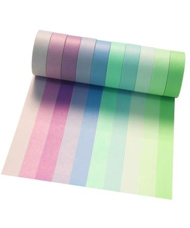 20 Rolls Washi Tape Set Rainbow Washi Tape Colorful Masking Tape 15mm Wide Decorative Tape for Bullet Journal Book Planner Scrapbooking DIY Arts Crafts Gift Packaging Rainbow 15MM-20 Rolls - Buy Online on SooperMarket.com