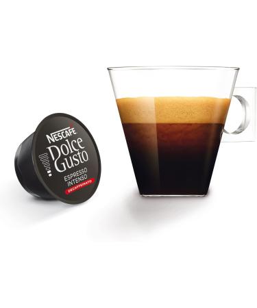 Nescaf Dolce Gusto Espresso Intenso Decaf/Decaffeinated Coffee Pods Pack of 3 (Total 48 Pods) - Buy Online on SooperMarket.com