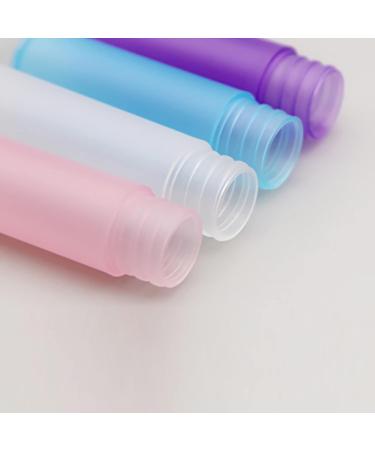 Zeoabsy 10pc Empty 3ml Matt Transparent Spray Bottles - Fine Fog Pumps & 2x Funnels for Water & Alcohol - Ideal for Perfume Travel Kits - Buy Online on SooperMarket.com