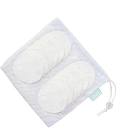 Eco-Friendly Reusable Makeup Remover Pads - Soft White | International Shipping Available - Buy Online on SooperMarket.com