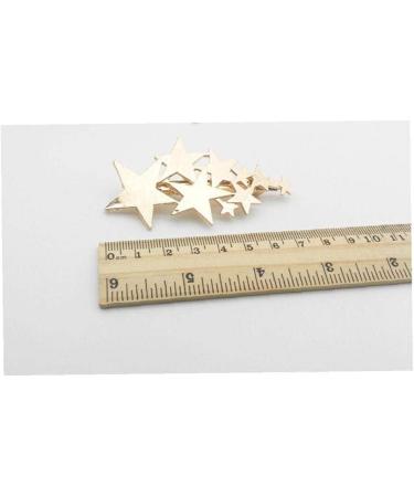 1pc Alloy Hairpin Silver Hair Ornament Hair Clip Stars Shape Hair Pins Women Cute Star Hair Styling Jewelrys - Buy Online on SooperMarket.com