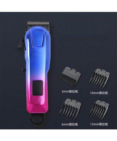 Intelligent Electric Hair Clipper with Digital Display - Premium Blue Hair Clipper for Perfect Cuts | Ship Worldwide - Buy Online on SooperMarket.com