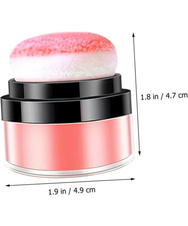 PLAFOPE 2pcs Oil Control Cushion Blush Matte Blush Pink Makeup Pink Blush Blusa Blush Pink Rosy Plastic - Buy Online on SooperMarket.com