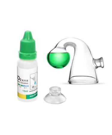 FZONE Aquatic CO2 Glass Drop Checker PH Momitor for Aquarium Plant Fish Tank Test CO2 Kit