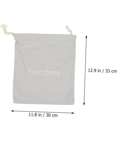 NOLITOY 8 Pcs Hair Dryer Storage Bag Anti-scratch Bags Storage Organizers Canvas Drawstring Bags Fabric - Buy Online on SooperMarket.com