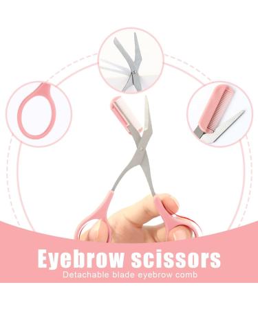 Buy Professional Eyebrow Trim Tools - SSRDFU 3 PCs Set with Precision Scissors & Mini Comb for Men & Women - Buy Online on SooperMarket.com