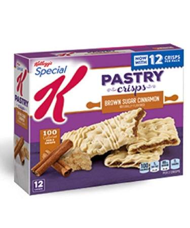 Kellogg's, Special K Pastry Crisps Brown Sugar Cinnamon, 12 ct (Pack of 2)