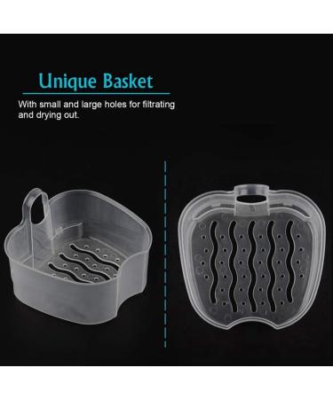 Buy 2x Dark Blue Prostheses Suitcase & Bath Box Storage for False Teeth | Travel-Friendly Prosthesis Solutions - Buy Online on SooperMarket.com