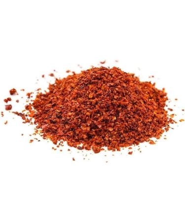 Aleppo Chilli Flakes (Pul Biber) Turkish Chilli 75g by Virgolden - Pul Biber Semi-Dried Red Pepper Middle East Cuisine Mildly Hot Marash Pepper - Buy Online on SooperMarket.com