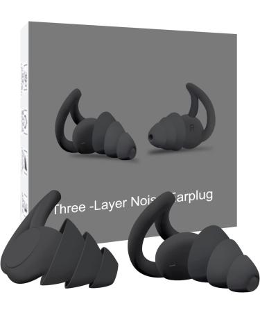 Soft Silicone Ear Plugs for Sleeping, Snoring, Work - Noise Cancelling 33 dB NRR - Reusable & Washable Loop Design - Hearing Protection for Noise Sensitivity - One Size Fits All - Buy Online on SooperMarket.com