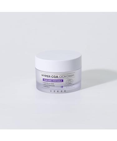 Hyper CGA Cica Cream 50ml - Low-Irritation Soothing Cream for Sensitive Skin | Moisturizing & Elasticity with Centella & Antifect - Buy Online on SooperMarket.com