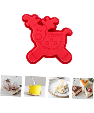 Abaodam 4 Pcs Baking Mold Candy Mold Holiday Cookie Molds Wax Baking Silicone Mold Cake Mold Child Chocolate - Buy Online on SooperMarket.com