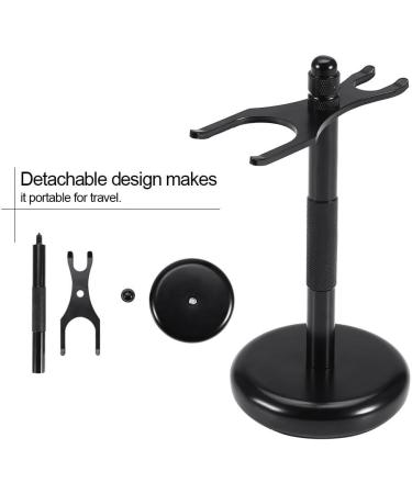 Dekaim Razor Plane Stand & Shaving Brush Holder - Stable Well-Balanced Zinc Alloy Mustache Brush Rack for Perfect Shaving Experience - International Shipping Available - Buy Online on SooperMarket.com