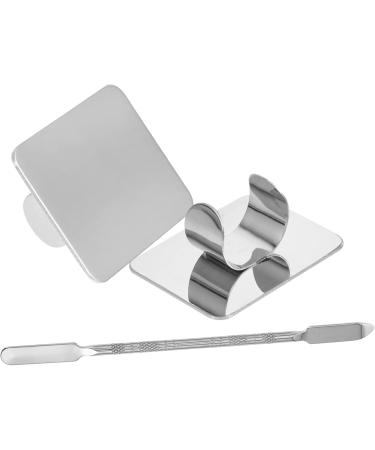 5 Sets Ring Palette Manicure Pigment Mixing Tool - Makeup Mixing Plates & Spatula for Perfect Cosmetic Blending - Buy Online on SooperMarket.com