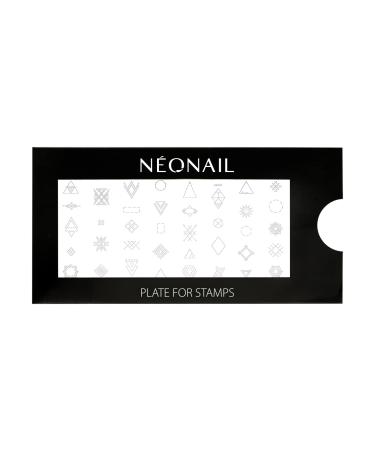 Neonail Stamping Plate 13 - Stamping Platte - Stencil Plate - Nail Art - Nail Design - Nail Stamp Schablone - French Nails Stencil - Nail Art Stamp