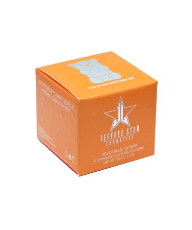 Jeffree Star Summer Collection Velour Lip Scrub - Orange Gummy Bear | International Shipping Available - Buy Online on SooperMarket.com