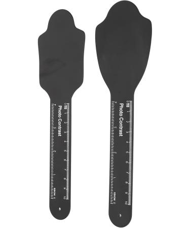 2-Piece Dentistry Intraoral Photo Contrast Board - High-Temperature 134 C with Scales Design | International Shipping - Buy Online on SooperMarket.com