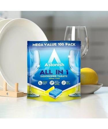 Lemon Fresh Dishwasher Tablets 200's Intergrated Salt & Rinse Aid - Buy Online on SooperMarket.com
