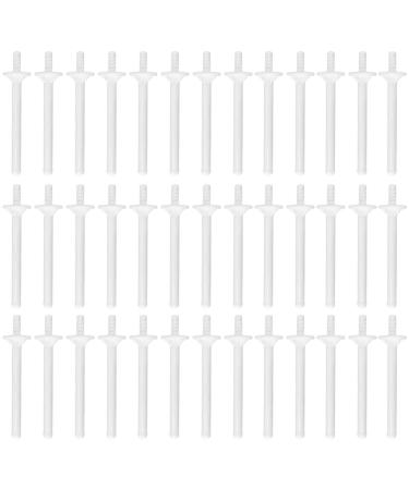 20pcs nose wax stick Applicator plastic wax rod nasal wax stripes strip nose hole cleaning cleaning nasal holes nose hair facial nose hair spatula wax pounds disposable