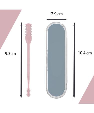 5Pcs Double Sided Nose Hair Knife Nose Hair Trimmer Nasal Hair Cutter 360 Degree Rotating Washable Portable Nasal Hair Cutter Nostril Hair Trimmer Nose and Ear Trimmer for for Men and Women - Buy Online on SooperMarket.com