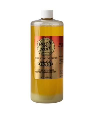 Rock N Roll Gold Chain Lube Refill Bottle 32 oz
