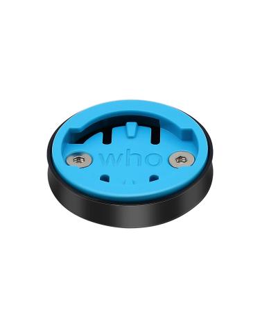 Thinvik Bicycle Stem Headset Top Cap Mount for Wahoo Mini Wahoo Elemnt & Elemnt Bolt,Elemnt Roam GPS Bike Computer - CNC Aluminum Alloy Pro-Blue insert