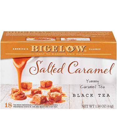 Bigelow Salted Caramel Black Tea 108 Tea Bags (Pack of 6) - Caffeinated Salted Caramel Blend - Buy Online on SooperMarket.com