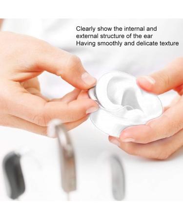 Silicone Ear Model - Realistic Artificial Ear for Hearing Aids Display & Ear Impression Exercise (Left Ear) - International Shipping - Buy Online on SooperMarket.com