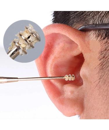 Portable Ear Cleaner Stainless Steel Ear Spoon Set Stainless Steel Ear Wax Remover Reusable Stainless Steel Ear Wax Remover Set Ear Wax Easily Removed Ideal for Personal and Home Use(Rose gold) - Buy Online on SooperMarket.com