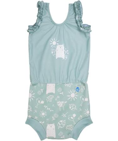 Splash About Happy Nappy Costume with Reusable Swim Nappy Sunny Bear 2-3 Years