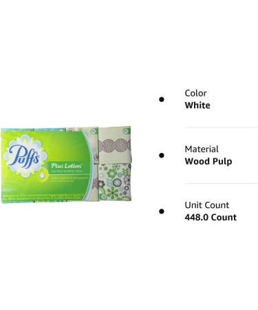 Puffs Plus Lotion Facial Tissues  8 Cube Boxes (56 Tissues per Box) 1 - Buy Online on SooperMarket.com