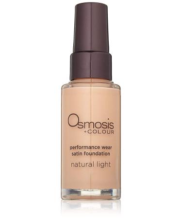 Osmosis Skincare Satin Wear Liquid Foundation Light Natural