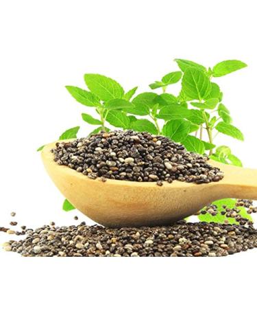 Organic Black Chia Seeds 2.5 lbs | Non-GMO, Whole & Sproutable | Vegan, Kosher & Keto | Sirtfood & Bulk | High in EFAs, Fiber & Protein | Ideal for Chia Pudding, Smoothie & Oatmeal | 2.5 lb Pack - Buy Online on SooperMarket.com
