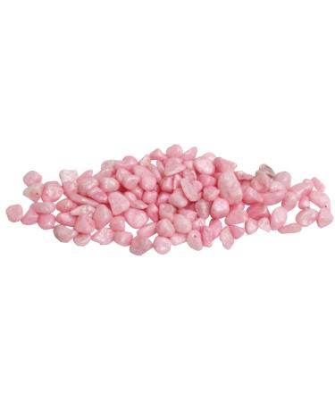 Amtra Fluo Gravel - Aquarium Decorative Ceramic Bottom Gravel for Freshwater and Saltwater Aquarium Dust Free Pink 350g Pink 350 g (Pack of 1)