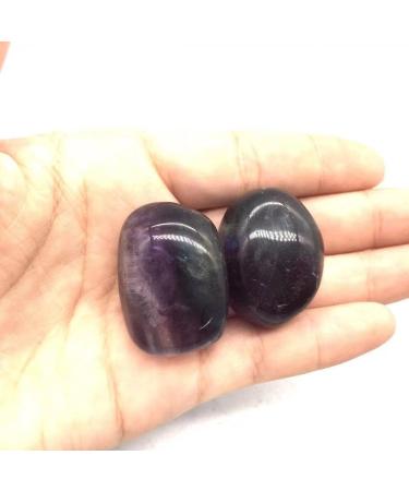 5pc 25mm-30mm Rainbow Fluorite Tumble Stones Polishing Gemstone for ERTEYIN - Buy Online on SooperMarket.com