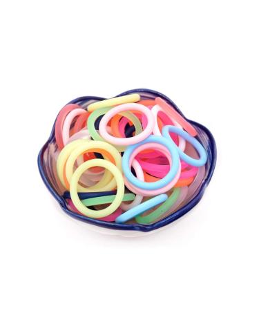 20Pcs Mix 14 Colors Safe Silicone Pacifier Dummy Chain Adapter Holder O Ring - Inner Size 21.5mm - Buy Online on SooperMarket.com