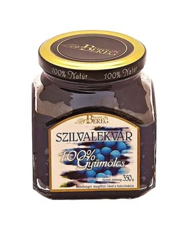 Plum Jam 350g - 100% Fruit - No Added Sugar - Diabetic Friendly
