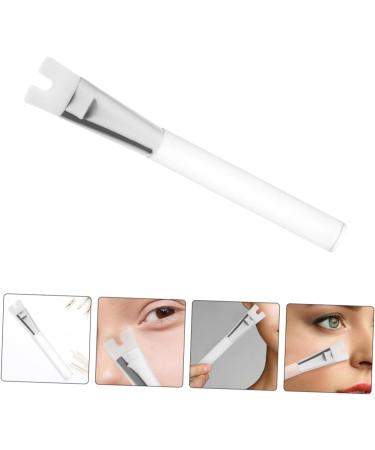 PLAFOPE 4pcs Nose Shadow Highlighter Brush Do Not Eat Powder Nose Shadow Brush Miss White Aluminum Tube - Buy Online on SooperMarket.com