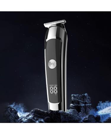 Buy Electric Hair Clipper Set with Digital Display - Cordless Hair Clipper & Scissors - 162mm Gray for Home Use - Buy Online on SooperMarket.com