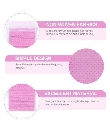 KALLORY Makeup Wipes & Nail Polish Remover Pads - Lint Free Eyelash Extension Cleaning Cotton Pads (4 Boxes) | Shop Internationally - Buy Online on SooperMarket.com