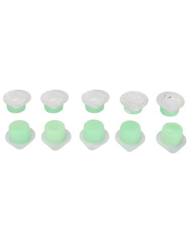 Tooth polishing paste 20PCs teeth polishing cream natural safe improved tooth protection teeth polish whitening cream for oral care (green)